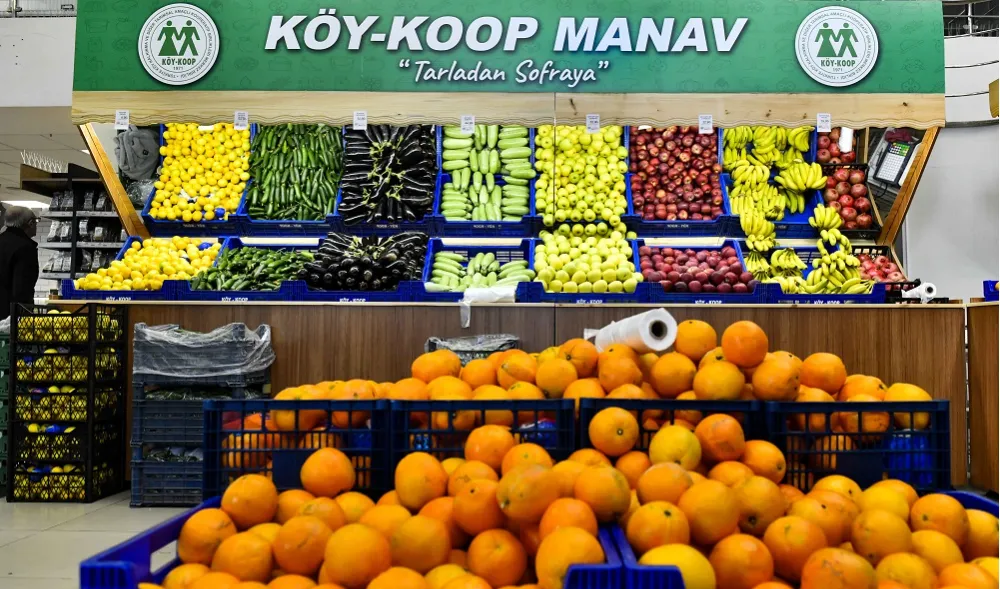 BAŞKENT MARKET’TEN “TARLADAN SOFRAYA” MANAV REYONU