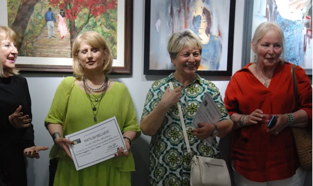 EROĞLU VE SOYLU’DAN ORTAK RESİM SERGİSİ 