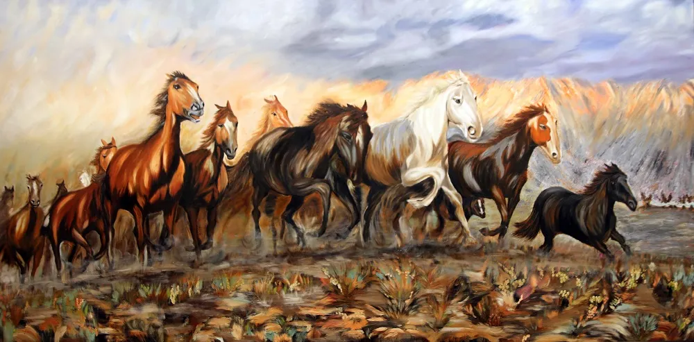 RESSAM SELVA ÖZKİRİŞÇİ’DEN ‘ATLAR’ TEMALI RESİM SERGİSİ