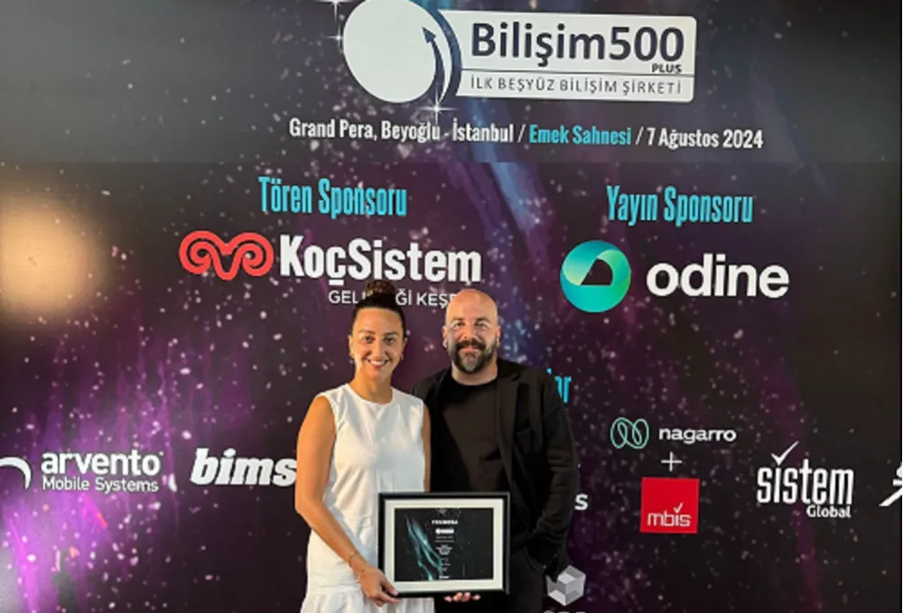 TEKNOSA’YA BİLİŞİM 500’DEN ÖDÜL