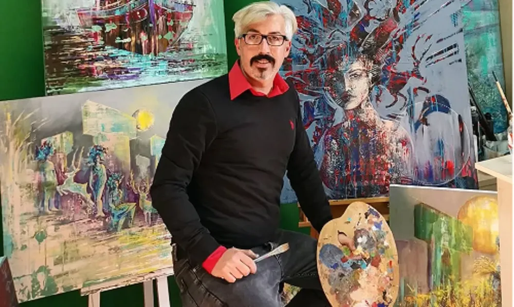 RESSAM AZMİ ATİLLA’DAN SANKO SANAT GALERİSİ’NDE SERGİ 
