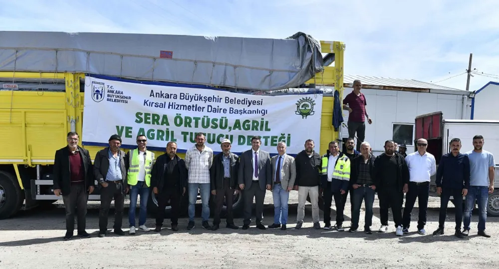 ABB’DEN ÇİFTÇİLERE SERA MALZEMESİ DESTEĞİ