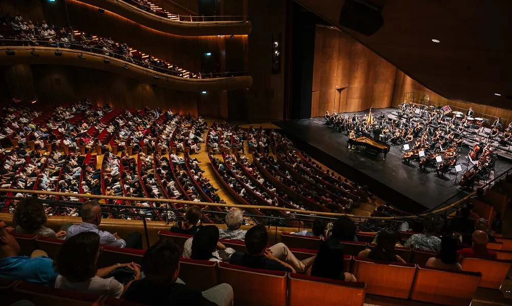 TÜRKİYE GENÇLİK FİLARMONİ ORKESTRASI ATATÜRK KÜLTÜR MERKEZİ’NDEKİ KONSER  İLE TURNESİNE BAŞLADI