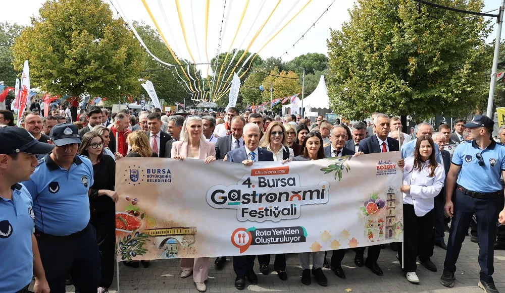ULUSLARARASI 4.BURSA GASTRONOMİ FESTİVALİ KAPILARINI AÇTI!