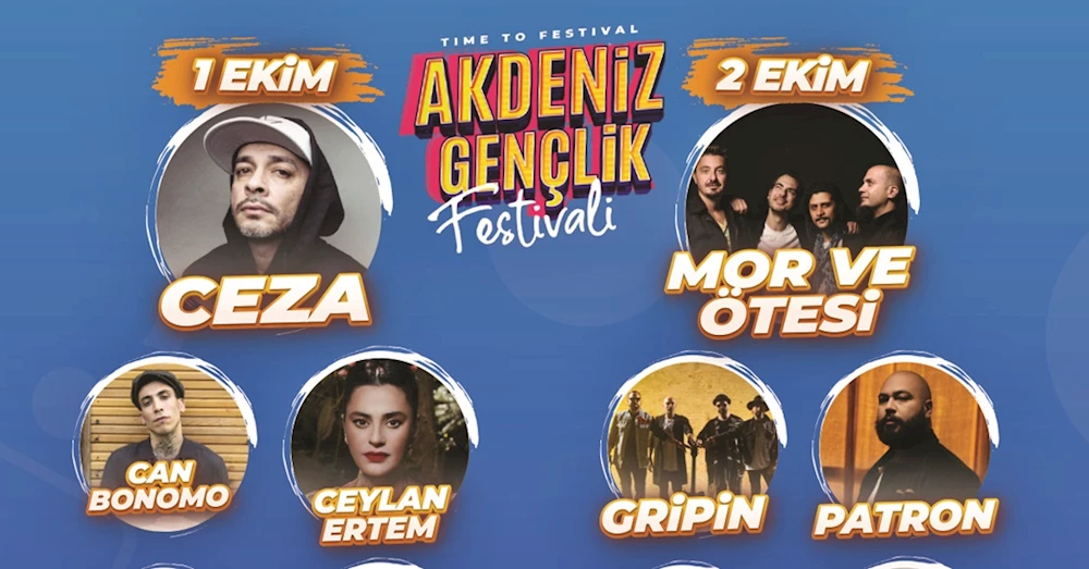 AKDENİZ GENÇLİK FESTİVALİ İÇİN GERİ SAYIM BAŞLADI